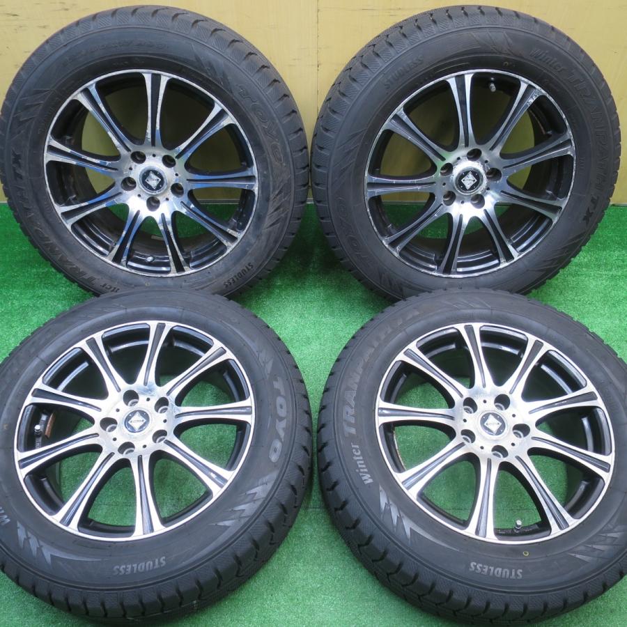 バリ溝！9.5分以上☆スタッドレス 225/60R17 トーヨー ウインター 