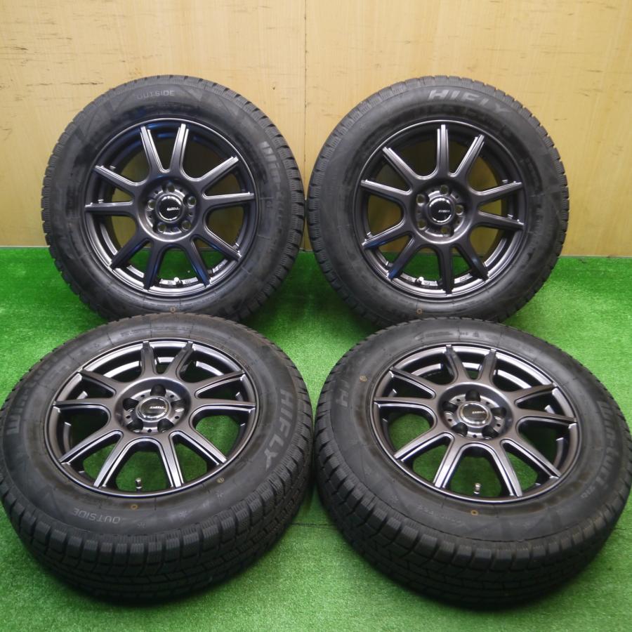 送料無料] バリ溝！23年！キレイ！9.5分☆プリウス等 195/65R15  