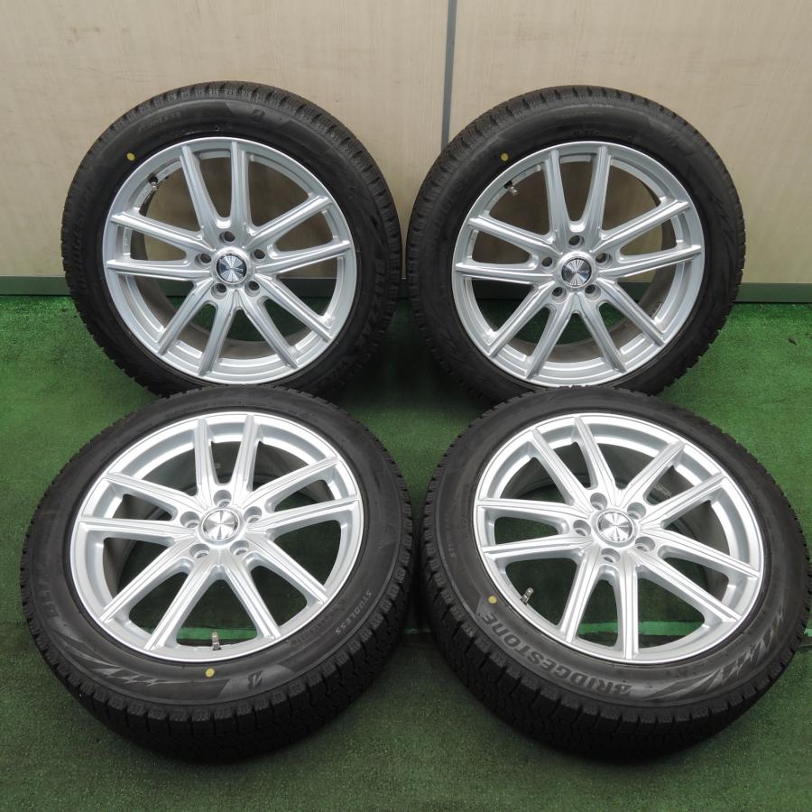 送料無料* バリ溝！20年！キレイ！ほぼ10分☆スタッドレス 215/50R18 