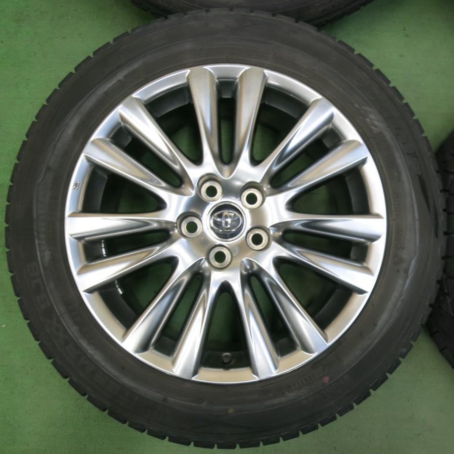 【美品】60系ハリアースタッドレス235/55R18ヨコハG075ホイール付4本 美品】60系ハリアースタッドレス235/55R18ヨコハG075ホイール付4本