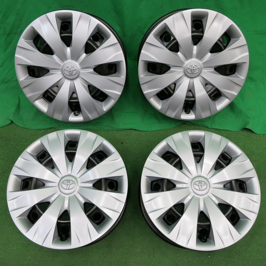 *送料無料* 新車外し★トヨタ 80系 ノア ヴォクシー 純正 スチール ホイール 15インチ J15×6J PCD114.3/5H ...