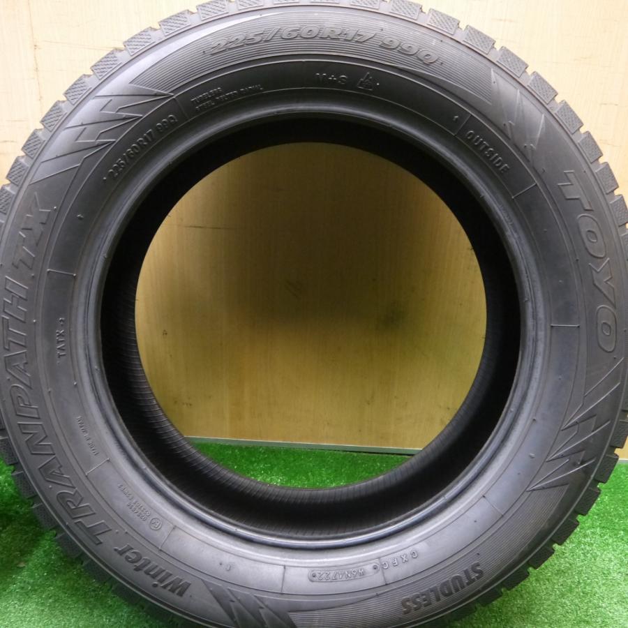 バリ溝！22年！9分☆スタッドレス 225/60R17 トーヨー ウインター