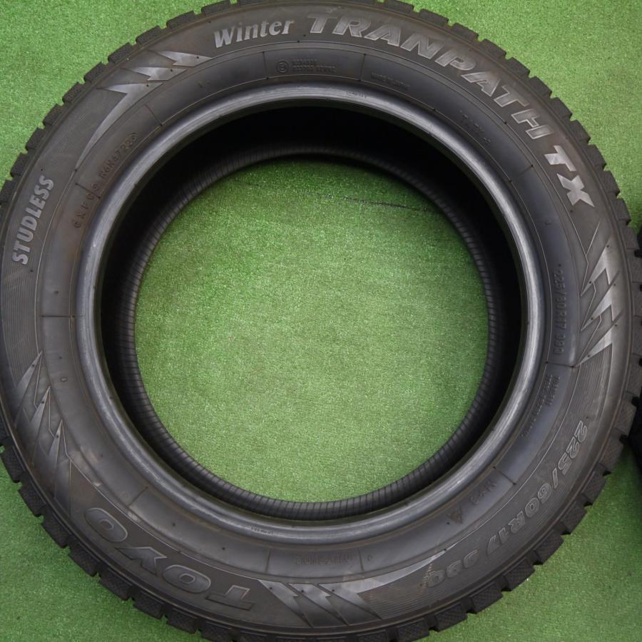 バリ溝！22年！9分☆スタッドレス 225/60R17 トーヨー ウインター 