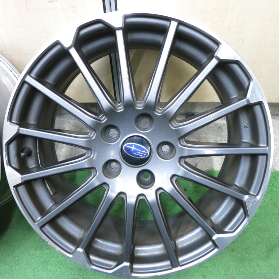 【美品】スバル レヴォーグ STI スポーツ 純正 ホイールタイヤ レグノ 純正タイヤ＆ホイール4本セット スバル レヴォーグ