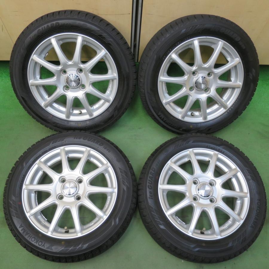 バリ溝！24年！キレイ！ほぼ10分☆スタッドレス 155/65R14 ヨコハマ