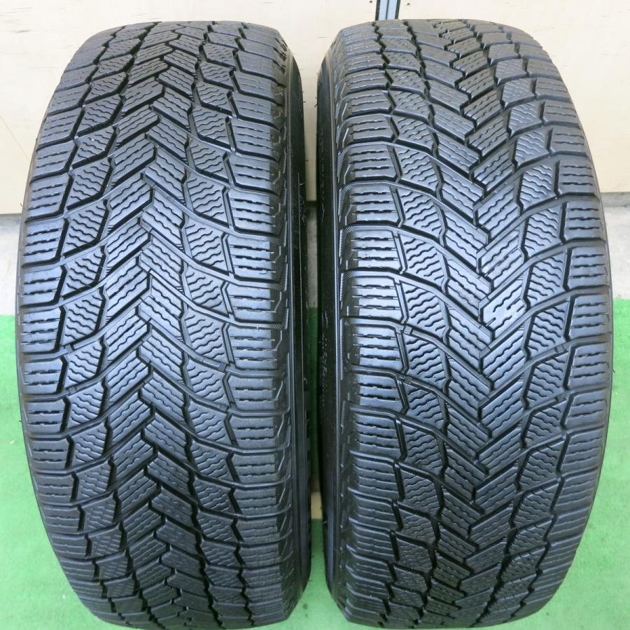 バリ溝！21年！9分！2本☆スタッドレス 225/60R18 ミシュラン X-ICE 
