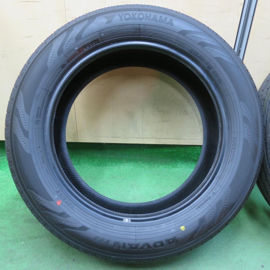 送料無料] 新車外し！24年☆225/60R18 ヨコハマ アドバン V03 タイヤ