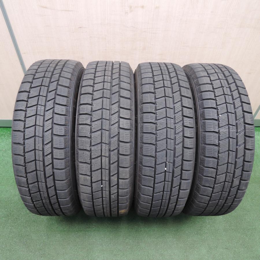送料無料* 超バリ溝！23年！綺麗！ほぼ10分☆スタッドレス 175/65R15  