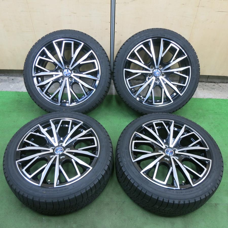 出張取付OK ほぼ新品　バリ溝スタッドレスアルミセット　215/45-17インチ 出張取付OK ほぼ新品 バリ溝スタッドレスアルミセット 215/45-17インチ