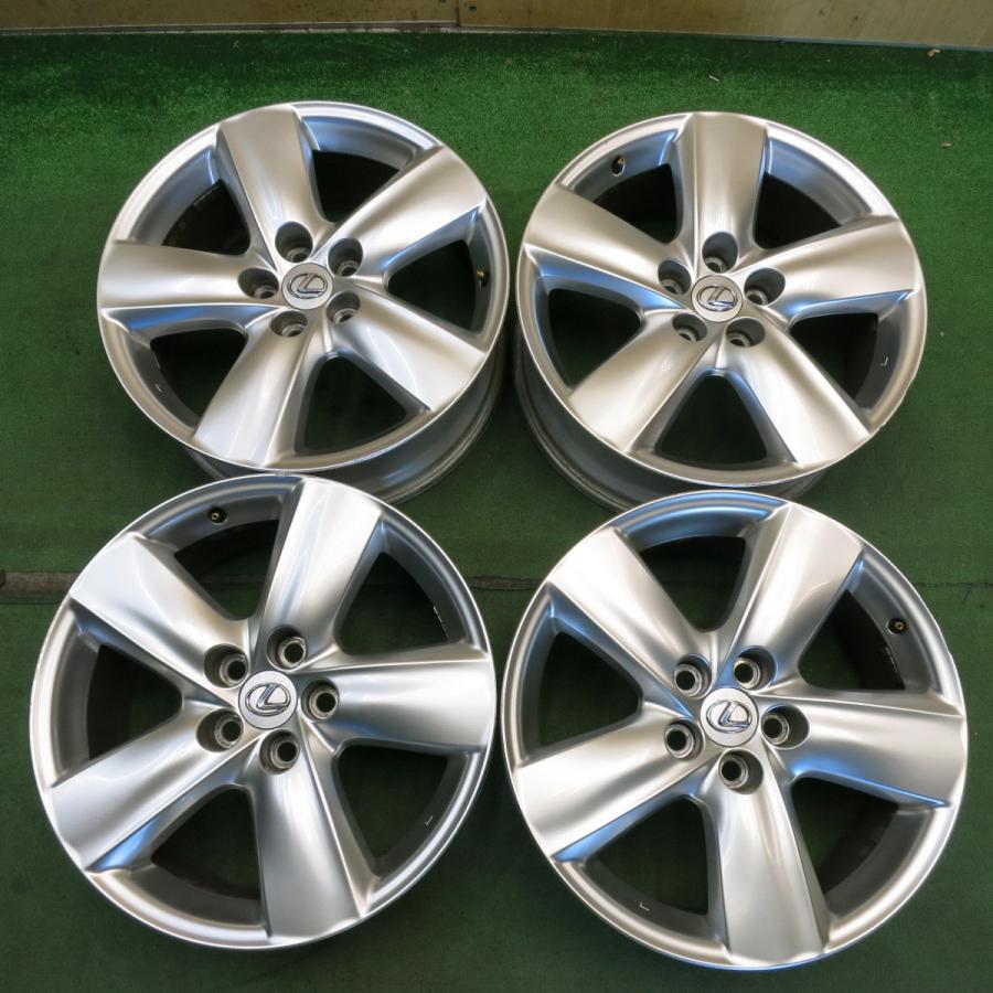 j*様 LS純正 OPホイール　19インチ4本！ 4本価格☆レクサス LS 460 バージョンS 純正 ホイール 19インチ 19×8J
