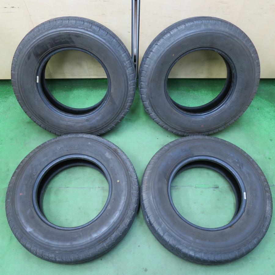 送料込☆2024年製 ダンロップ タイヤ 205/85R16 LT 日本製☆1本 4本価格☆トラック タイヤ 205/85R16 117/115L ダンロップ SPLT5