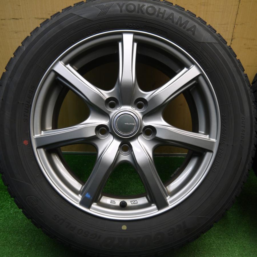 バリ溝！キレイ！8.5分☆スタッドレス 205/60R16 ヨコハマ アイス 