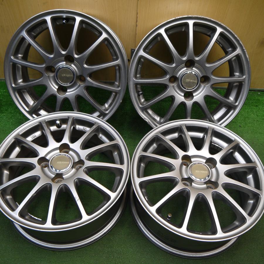 4本価格☆ECO FORME SE-12 エコフォルム 14インチ ホイール 14×5.5J