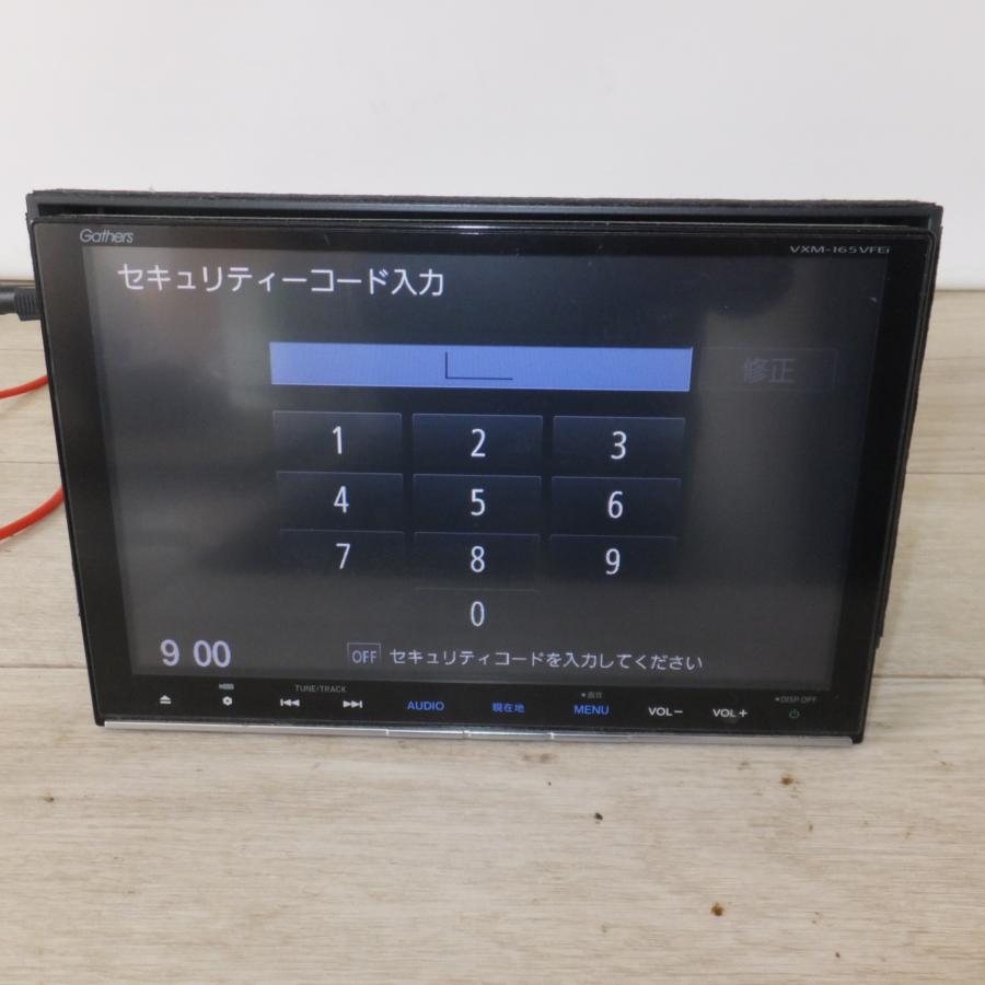 Gathersホンダ純正カーナビ8インチVXM-165VFEi 送料無料] 現状品☆パナソニック製 ホンダ 純正 8インチプレミアム