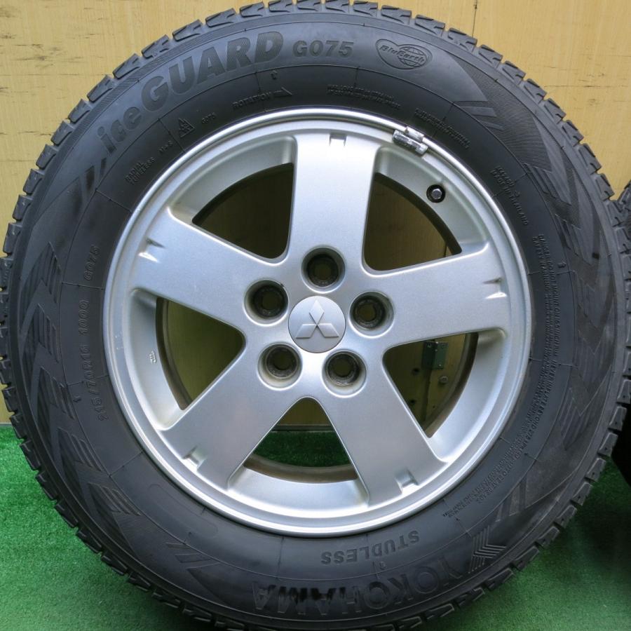 三菱 デリカD5 16インチアルミホイールスタッドレス4本セット ハブリング付き アイスナビ SUV 国産 スタッドレス デリカD5 デリカ D5 DELICA 新品 16