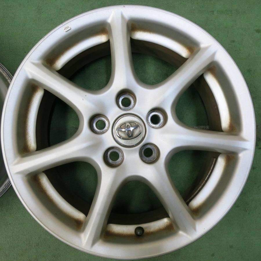 送料込 エスティマ 純正17×7J+50 114.3-5h 4本価格☆トヨタ 50系 エスティマ 純正 ホイール 17インチ 17×7J