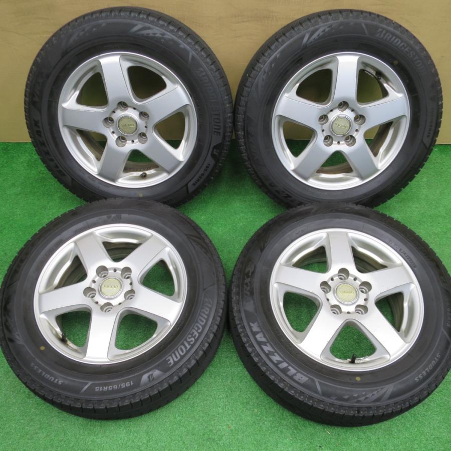 4本価格！21年★スタッドレス 195/65R15 ブリヂストン ブリザック VRX3 VAGGIO ヴァッジオ 15インチ PCD114.3 ...
