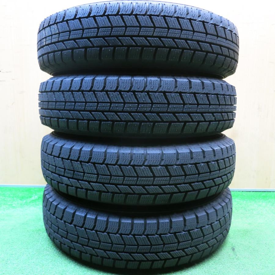 超バリ溝！24年！ほぼ10分☆スタッドレス 145/80R13 オートバックス 