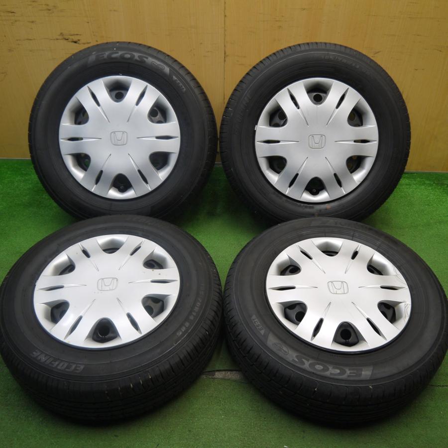 4本価格☆ホンダ フリード 純正 スチール 185/70R14 エコファイン 