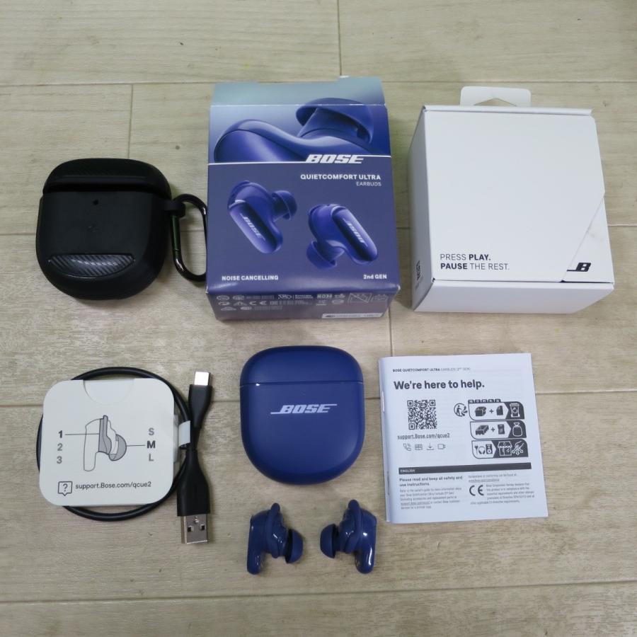 美品！ケースカバー付き☆BOSE ワイヤレス イヤホン QUIETCOMFORT