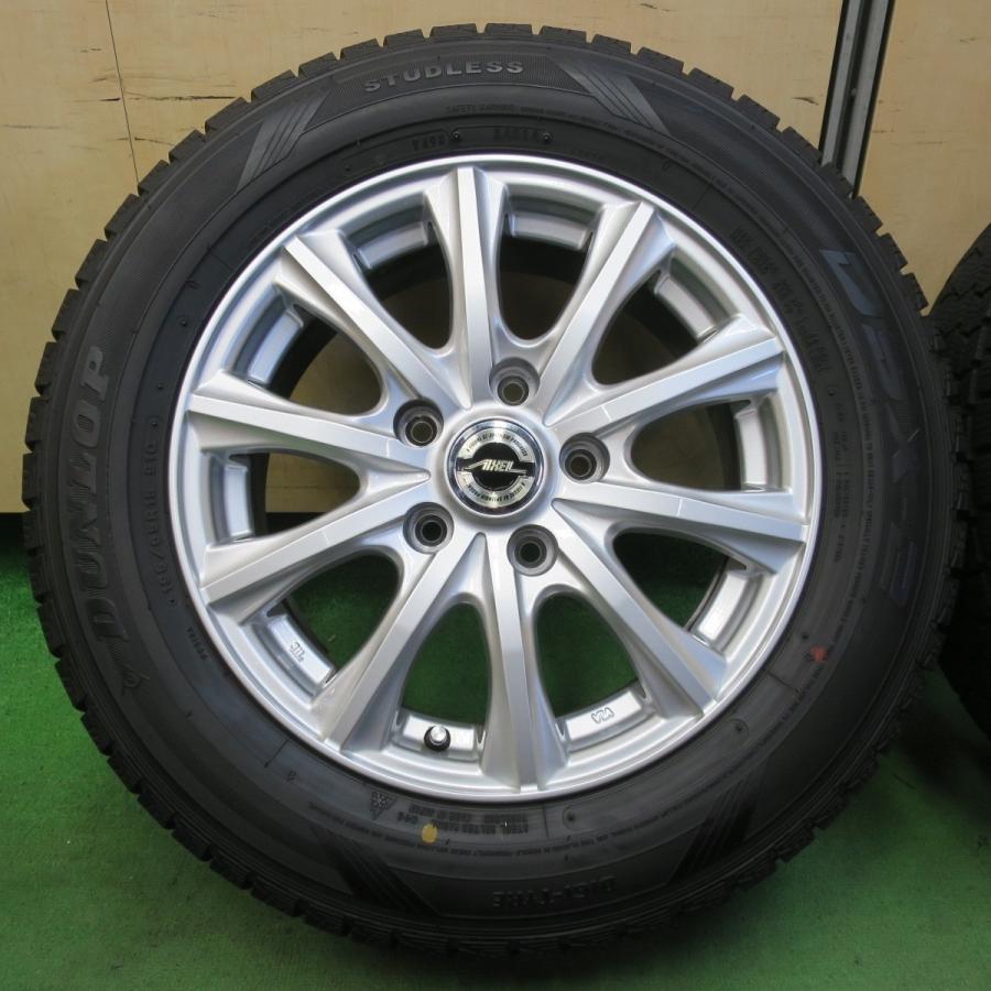 4本価格☆スタッドレス 195/65R15 ダンロップ DSX-2 AXEL アクセル 15