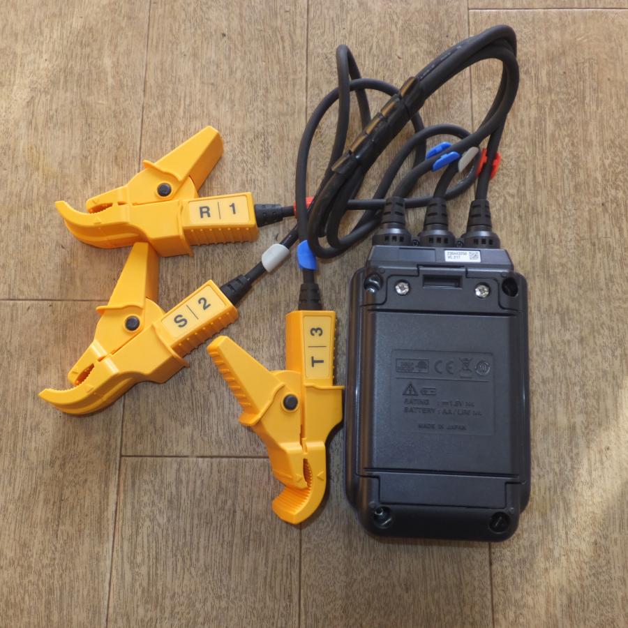 [送料無料]美品★日置電機 HIOKI 電圧計付検相器 PD3259-50　DIGITAL PHASE DETECTOR★｜garage-get｜05