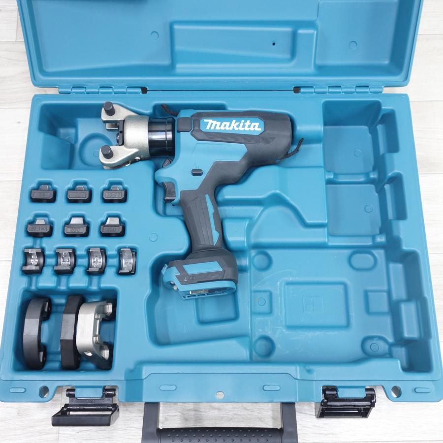 送料無料] 美品！付属品付き◇マキタ 充電式 圧着機 TC300D 電動 工具 