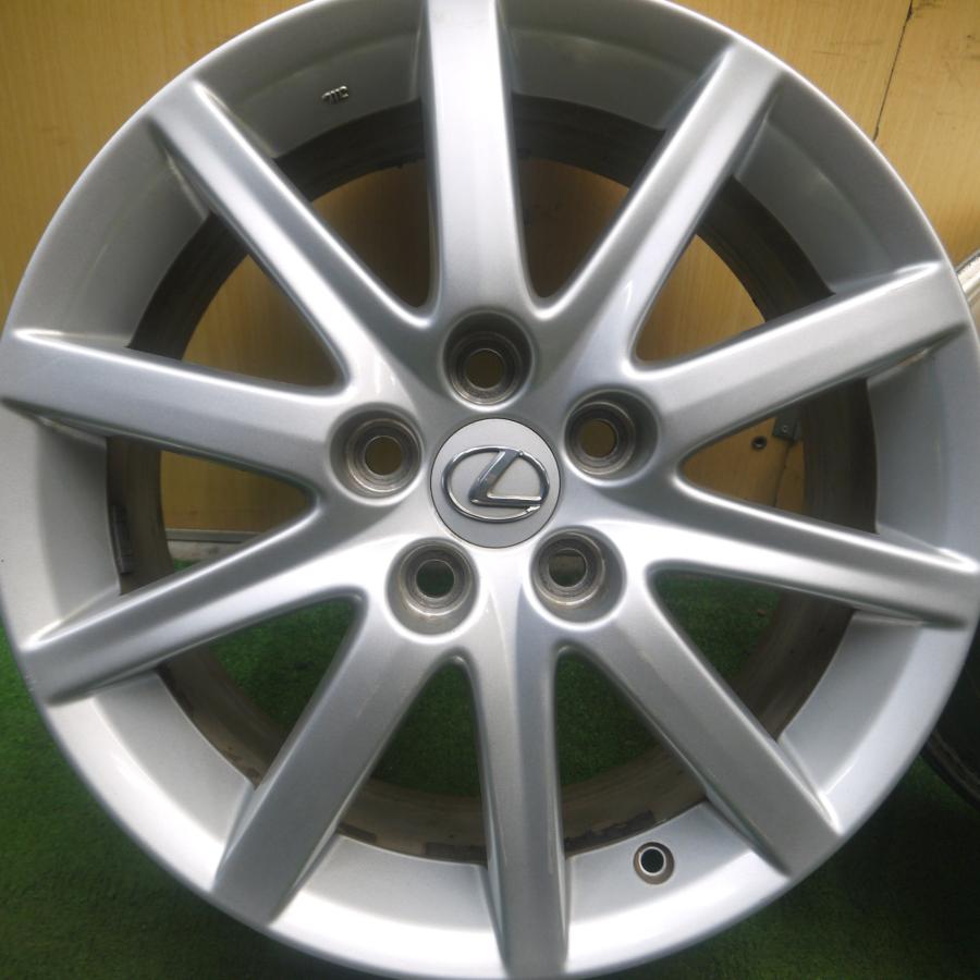 送料無料* 4本価格☆レクサス GS 純正 ホイール 17インチ 17×7.5JJ