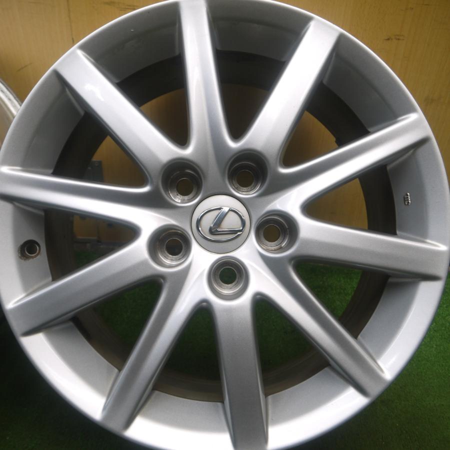 送料無料* 4本価格☆レクサス GS 純正 ホイール 17インチ 17×7.5JJ 