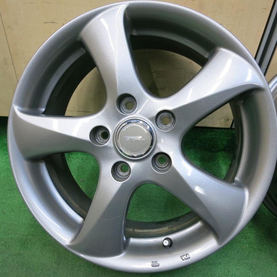 送料無料] キレイ☆TOPRUN トップラン 16インチ ホイール 16×6.5
