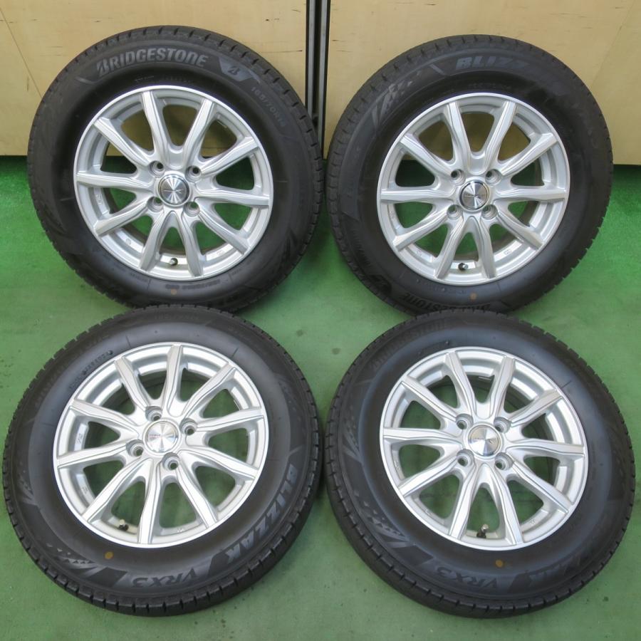 バリ溝！24年！ほぼ10分☆スタッドレス 165/70R14 ブリヂストン