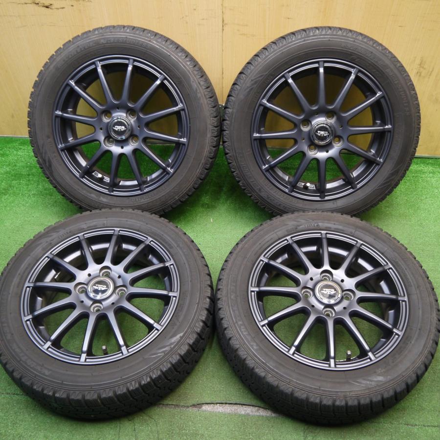バリ溝！キレイ！9.5分以上☆スタッドレス 155/65R14 オートバックス 