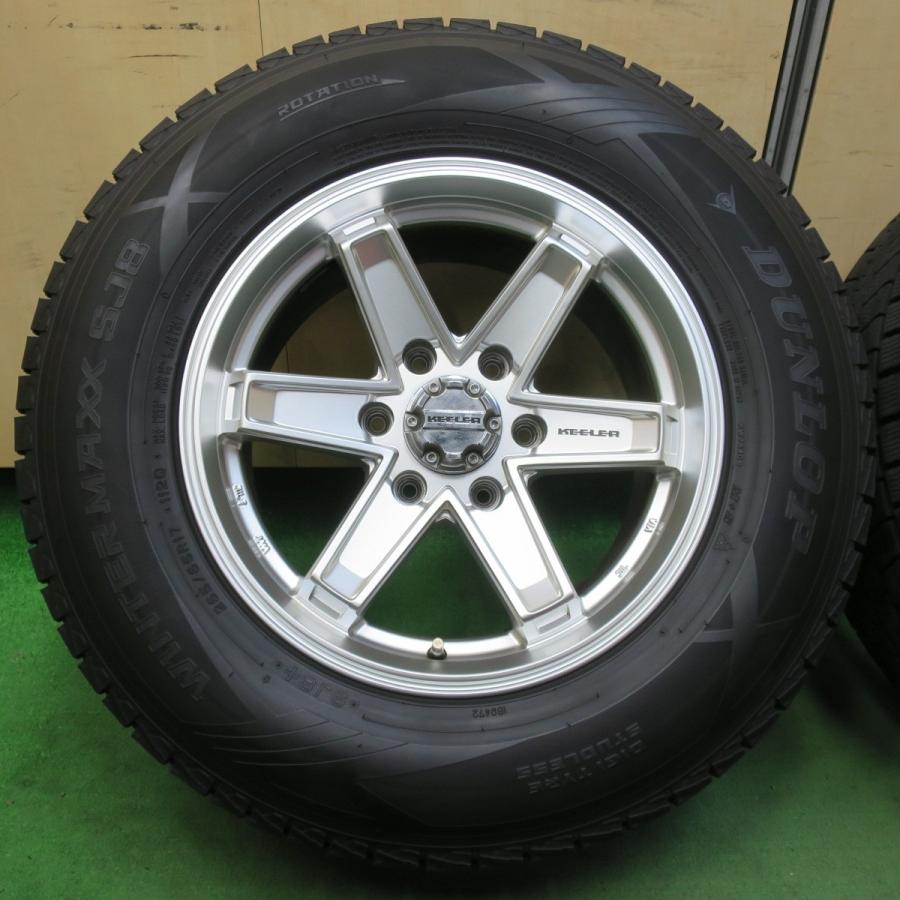 バリ溝！22年！キレイ！9.5分☆KEELER 265/65R17 スタッドレス 