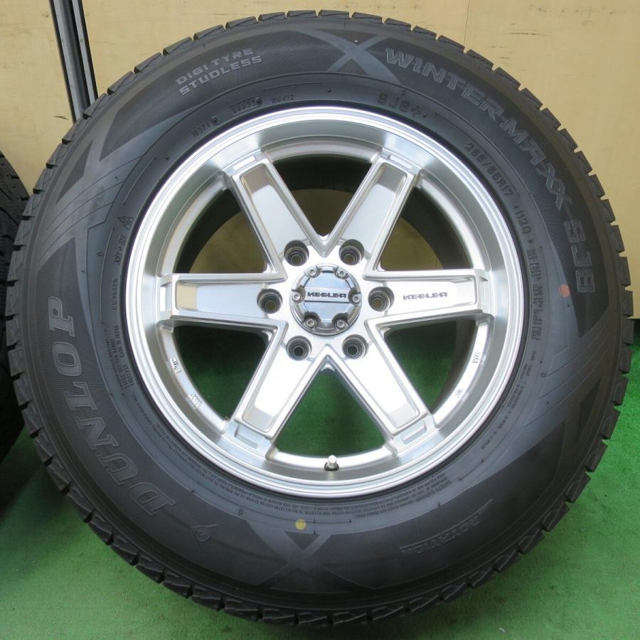 バリ溝！22年！キレイ！9.5分☆KEELER 265/65R17 スタッドレス 