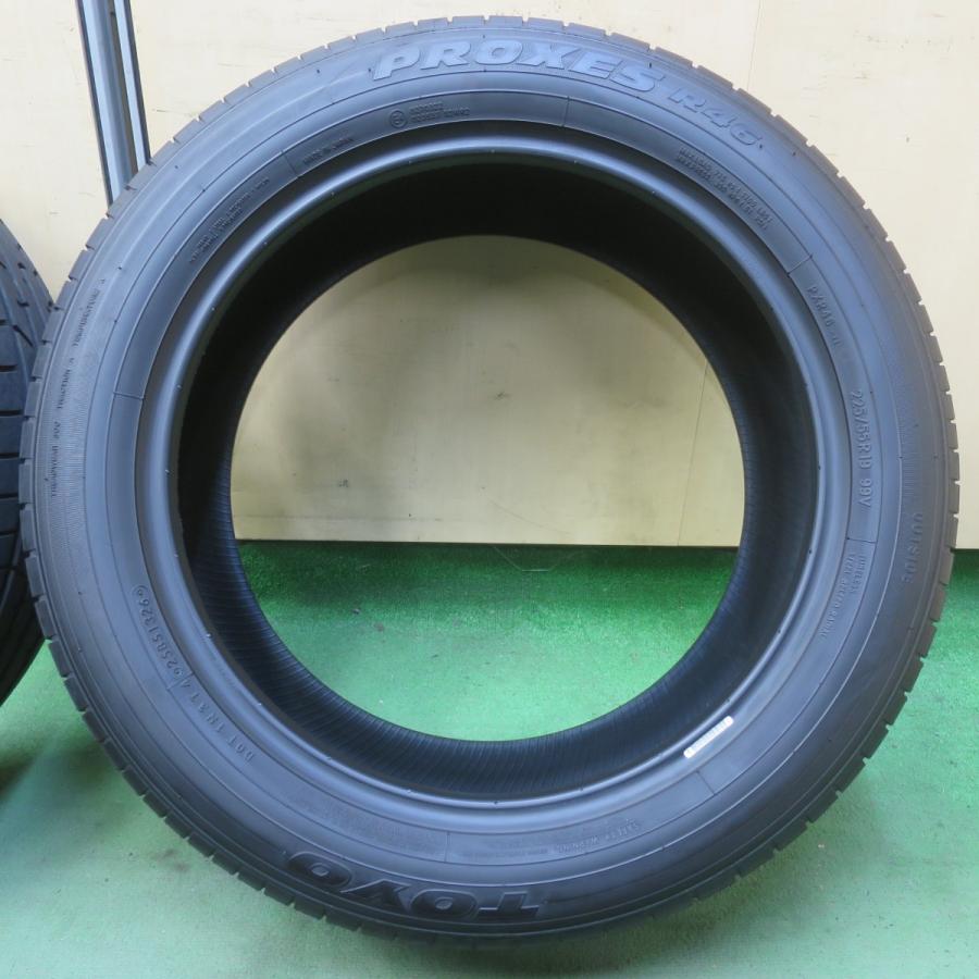 225/55R19 新車外し トーヨータイヤ プロクセス 2025年製造2本① 新車外し！26年◎225/55R19 トーヨー プロクセス R46 タイヤ 19インチ
