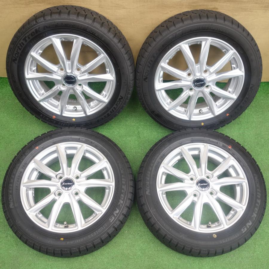 ほぼ未使用！24年！キレイ☆スタッドレス 155/65R14 オートバックス 