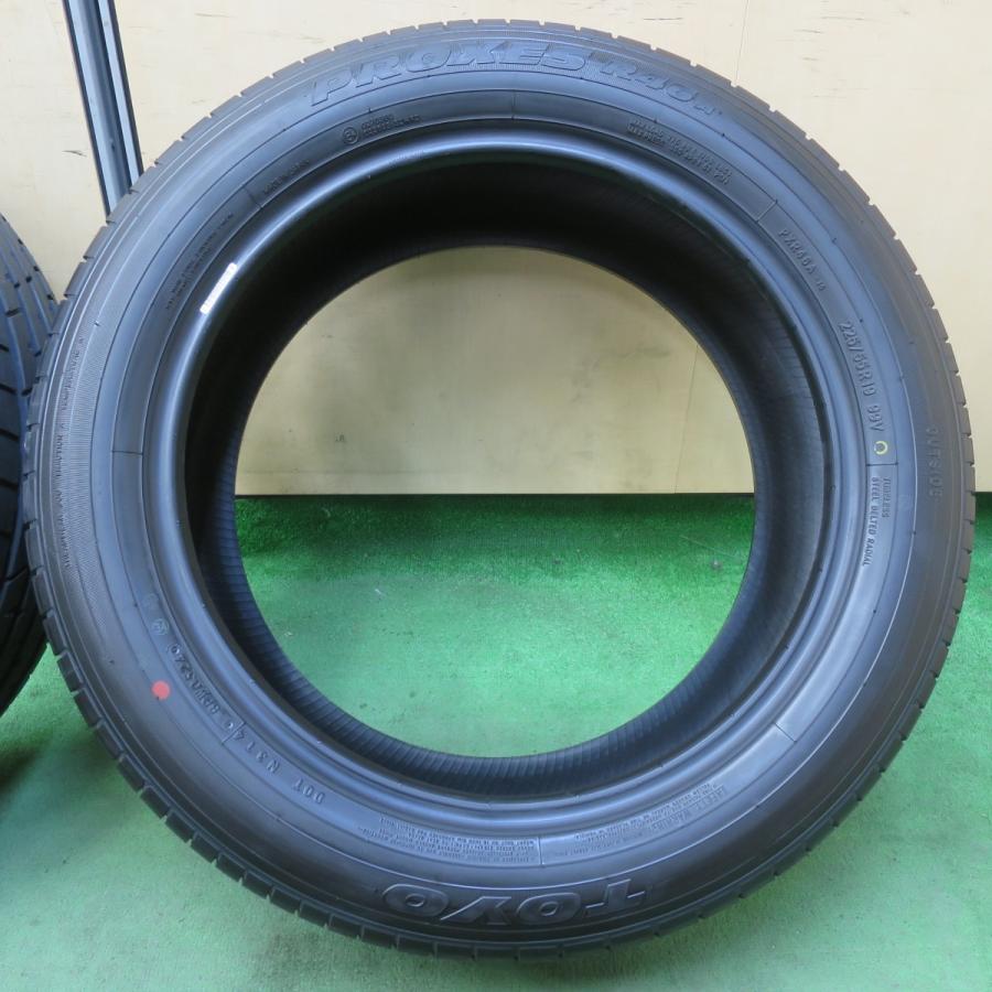 新車外し！24年☆225/55R19 トーヨー プロクセス R46A タイヤ 19