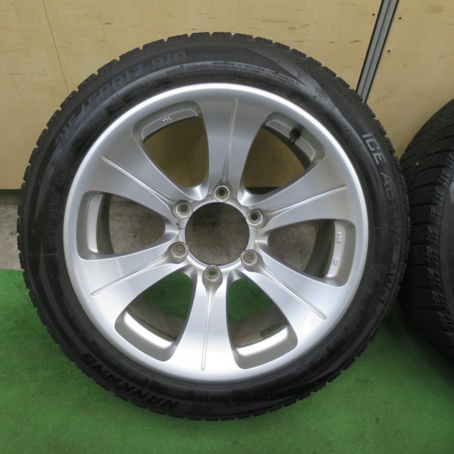 バリ溝！キレイ！8.5分☆スタッドレス 215/50R17 ナンカン アイス 