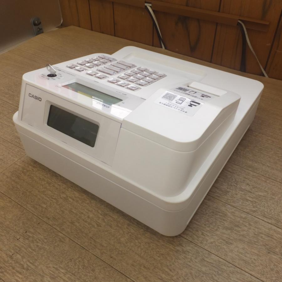 送料無料] キレイ☆カシオ CASIO 電子レジスター SR-G3-WE AC100V〜 50