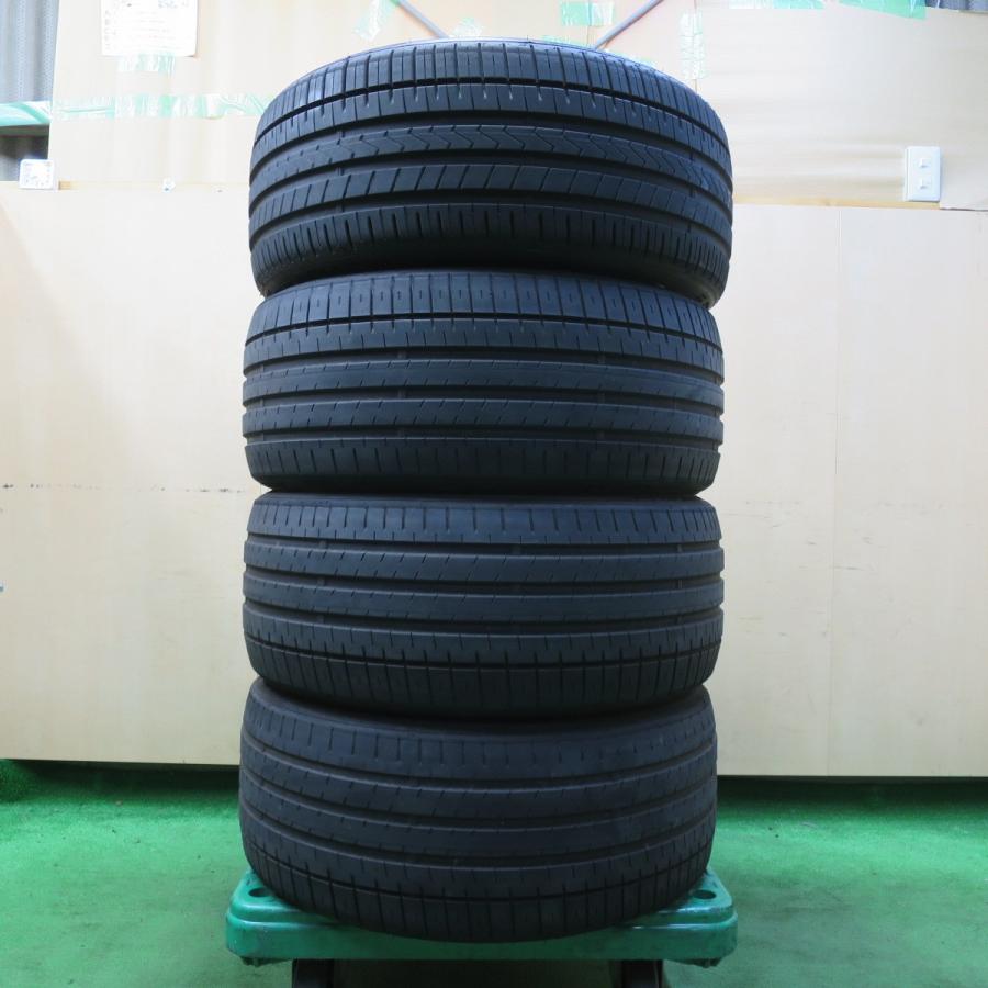 送料無料* バリ溝！24年！9.5分☆215/35R19 ファルケン アゼニス FK510 