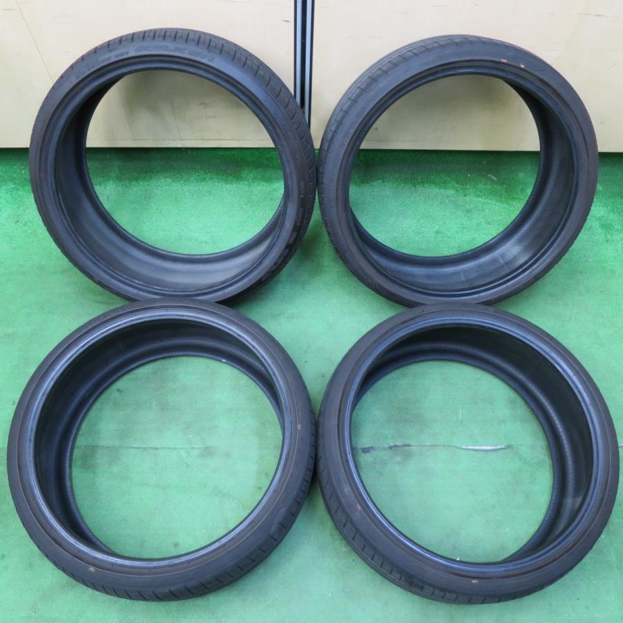 送料無料* バリ溝！24年！9.5分☆215/35R19 ファルケン アゼニス FK510 