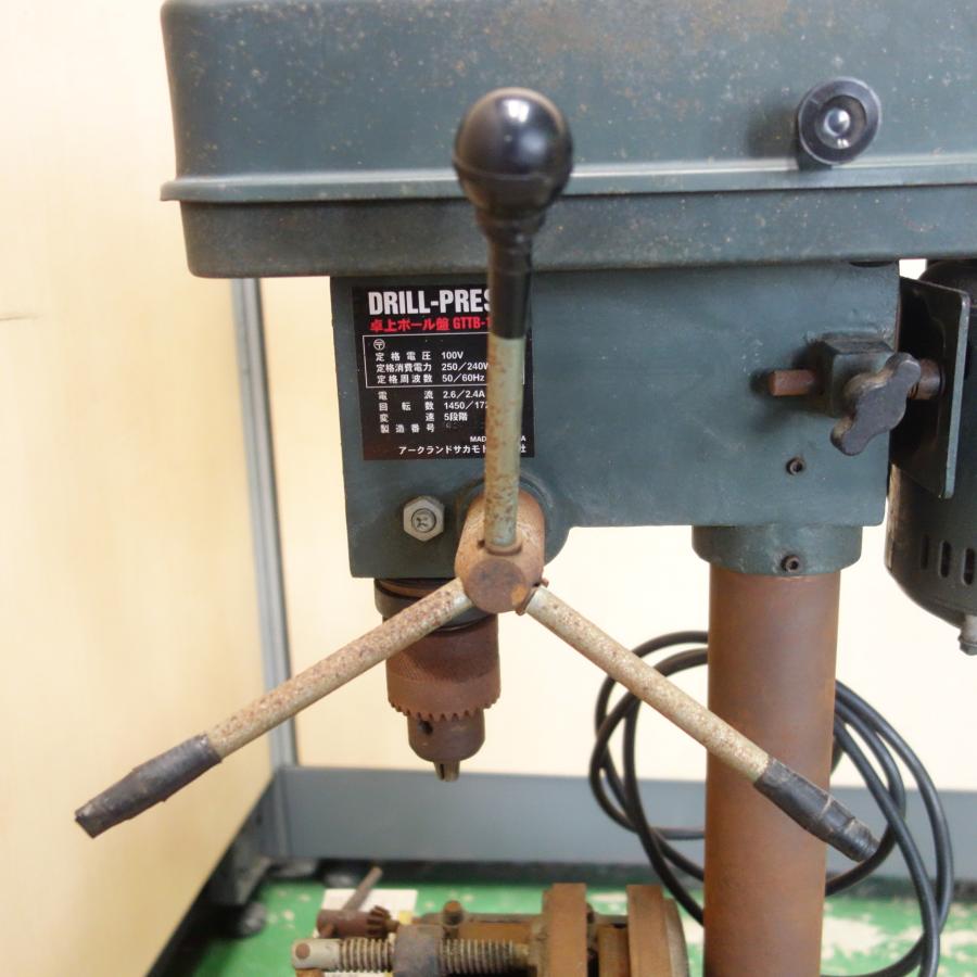送料無料] ☆アークランドサカモト GREAT TOOL 卓上 ボール盤