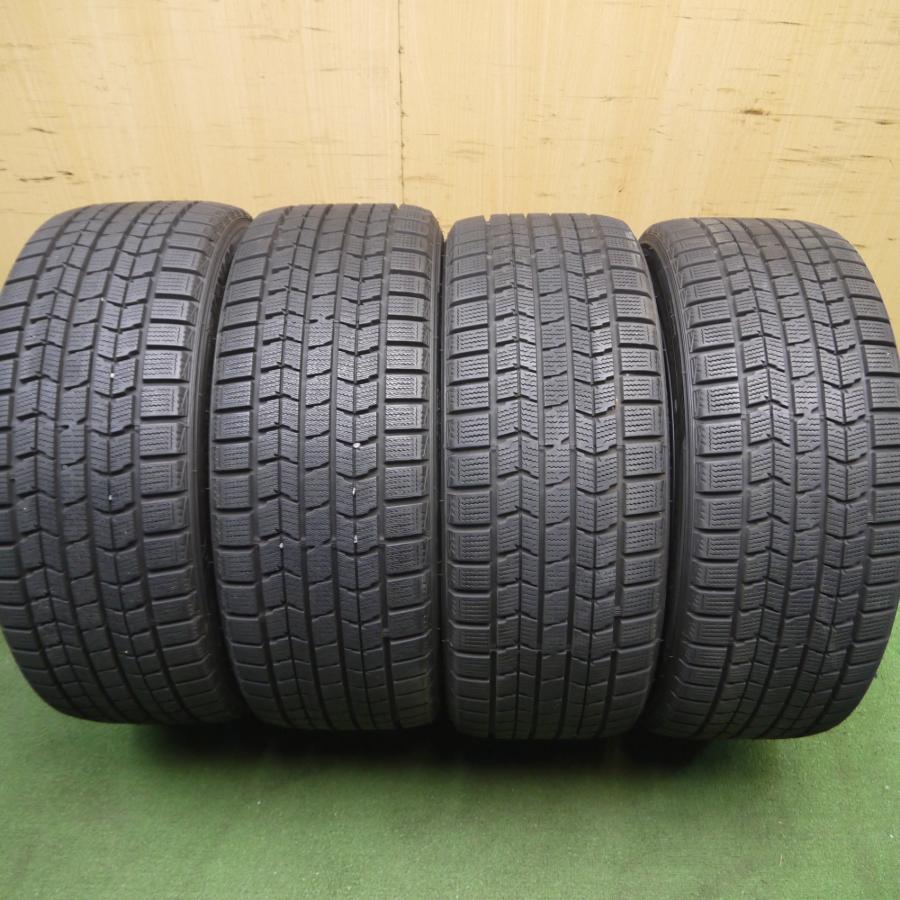 送料無料* バリ溝！9.5分以上☆スタッドレス 215/45R17 ダンロップ DSX 