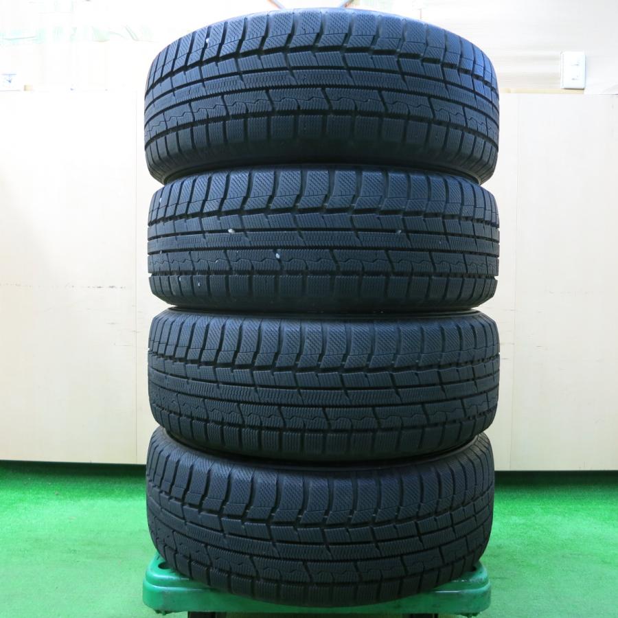 送料無料*バリ溝！20年！キレイ！9.5分以上☆スタッドレス 215/60R16