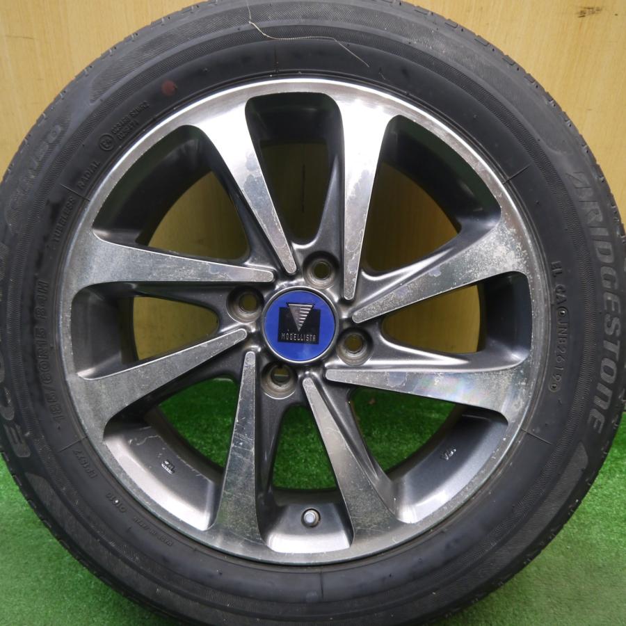 1本価格☆MODELLISTA SpinAir II ENKEI 185/60R15 ブリヂストン 