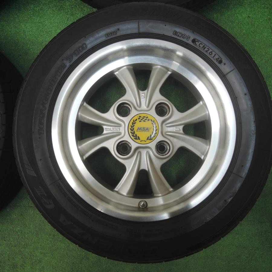 送料無料* 4本価格☆希少 ローバーミニ VALTAIN MSA ヴァルタン 165