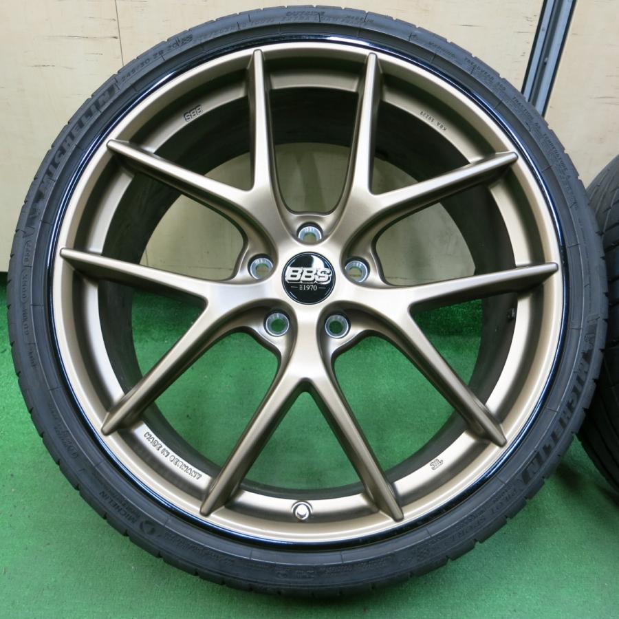 送料無料* バリ溝！22年！キレイ！9.5分☆BBS CI-R CI0103 KBA50239 