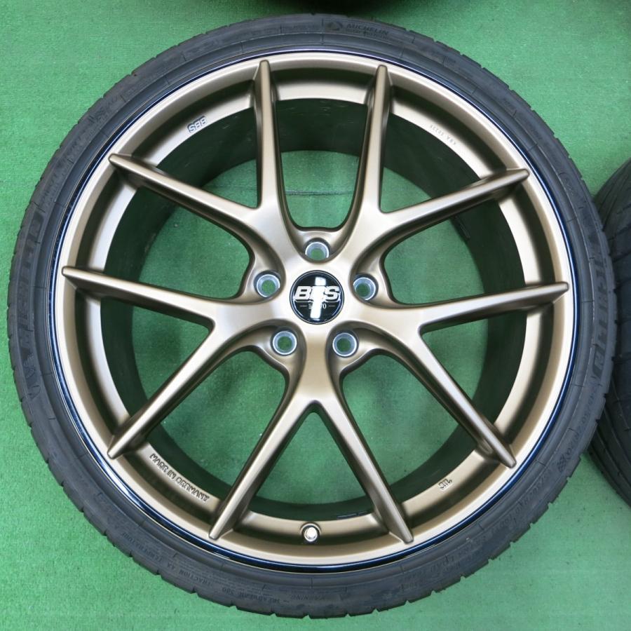 送料無料* バリ溝！22年！キレイ！9.5分☆BBS CI-R CI0103 KBA50239 