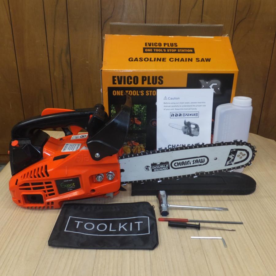 [送料無料] 岐阜発★EVICO PLUS チェーンソー CHAIN SAW 2500 Exect familiar 25.4CC ...