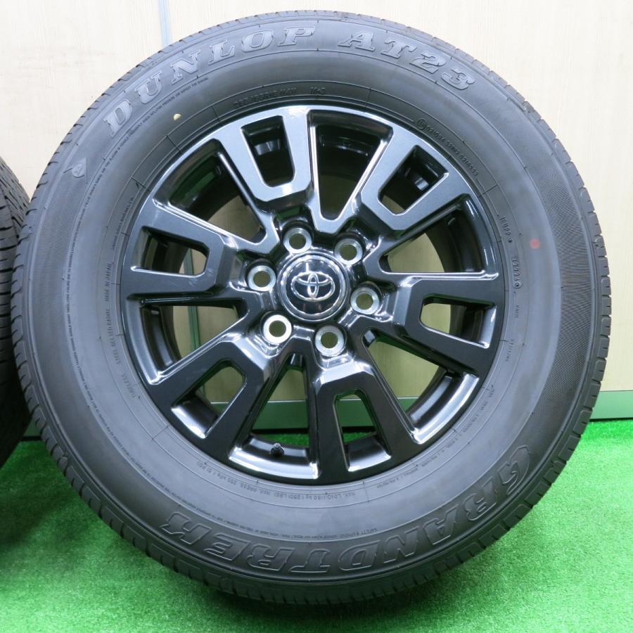 新車外し！送料込！ランクル250 VX 純正 265/65R18 ダンロップ 送料無料] 新車外し！24年☆トヨタ ランクル 250 VX 純正 265